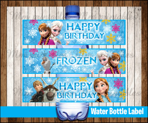 FREE Frozen party Cupcakes Toppers instant download - Printable