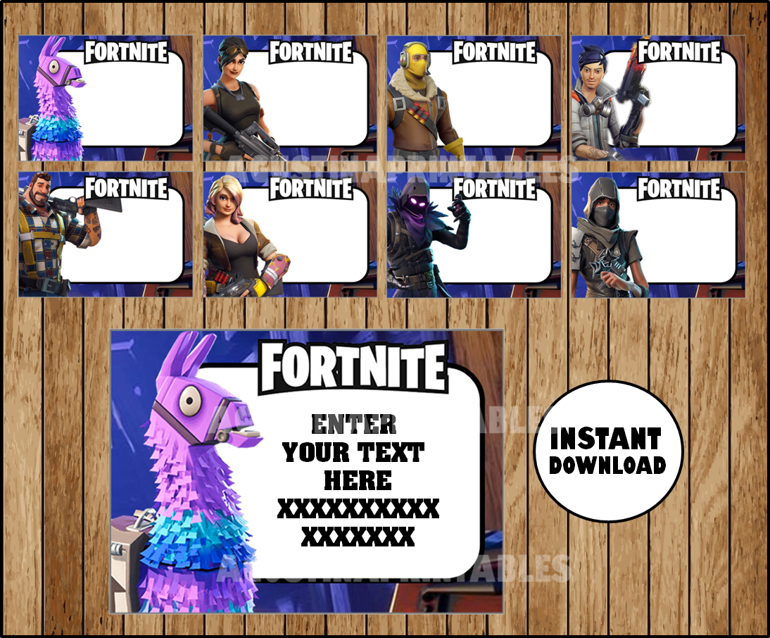 Fortnite School Label Name Label Name Tag Sticker Back To School Label Book Label This Belongs To Label Instant Download Printable - roblox school label name label name tag sticker back to school label book label this belongs to label